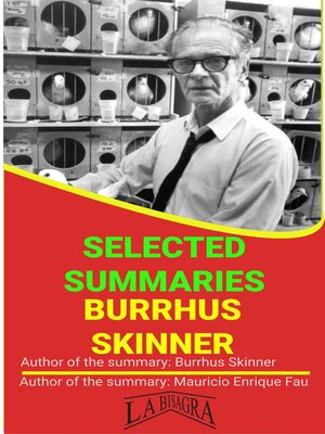 cover image of Burrhus Skinner